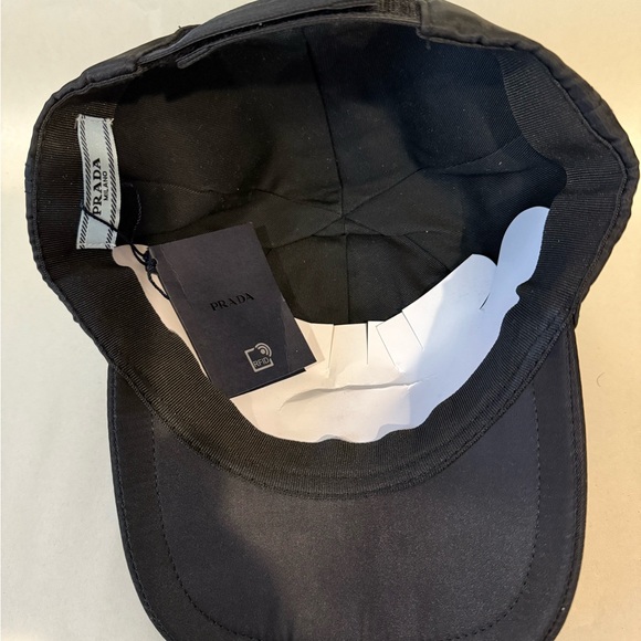 Prada Black Unisex Nylon Baseball Cap - Picture 5 of 5